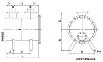 W型煤氣管道水封器