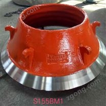 湖南礦山機械配件軋臼壁 圓錐高錳鋼破碎機配件批發(fā)價格